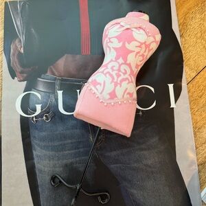 Pink and White Tiny  Mannequin